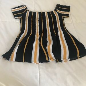 Pacsun off the shoulder top